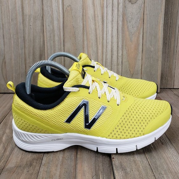 New Balance Women's Yellow Athletic Shoes - Picture 3 of 9